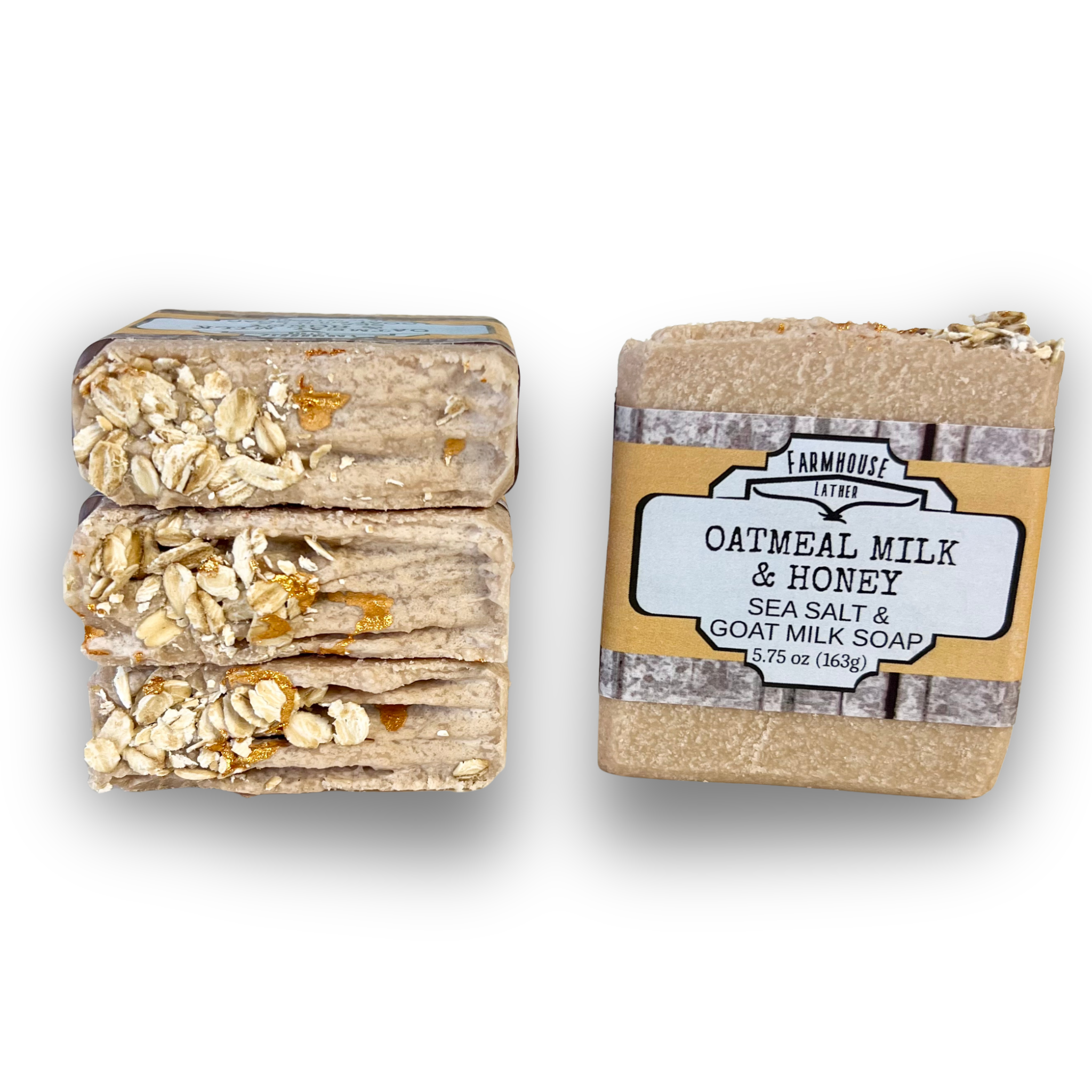 Oatmeal Milk and Honey Sea Salt Bar